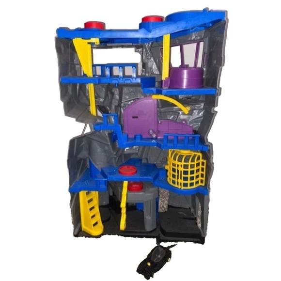 Imaginex- “Batman Lair” and Batmobile Playset - Picture 5 of 7